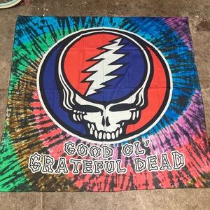 Large Grateful Dead tapestry by gypsy rose